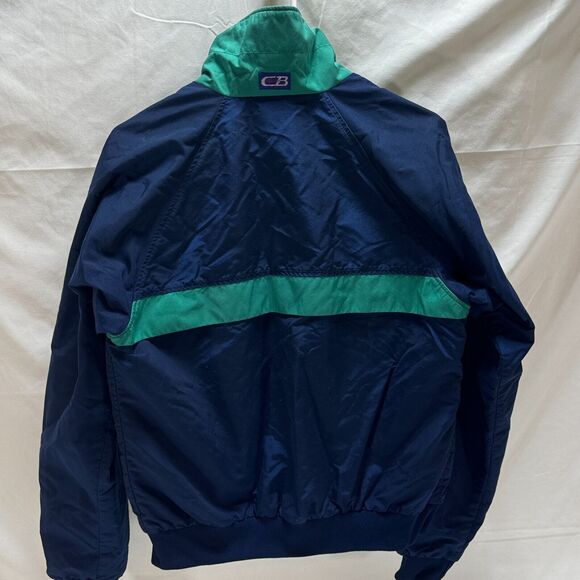 Vintage CB Sports Jacket with Pockets Men's Medium Lightweight Shell Windbreaker - Picture 4 of 9